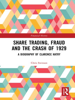 cover image of Share Trading, Fraud and the Crash of 1929